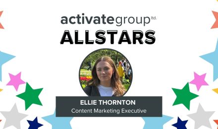 Activate Allstars: Meet Ellie, Content Marketing Executive at Activate Group